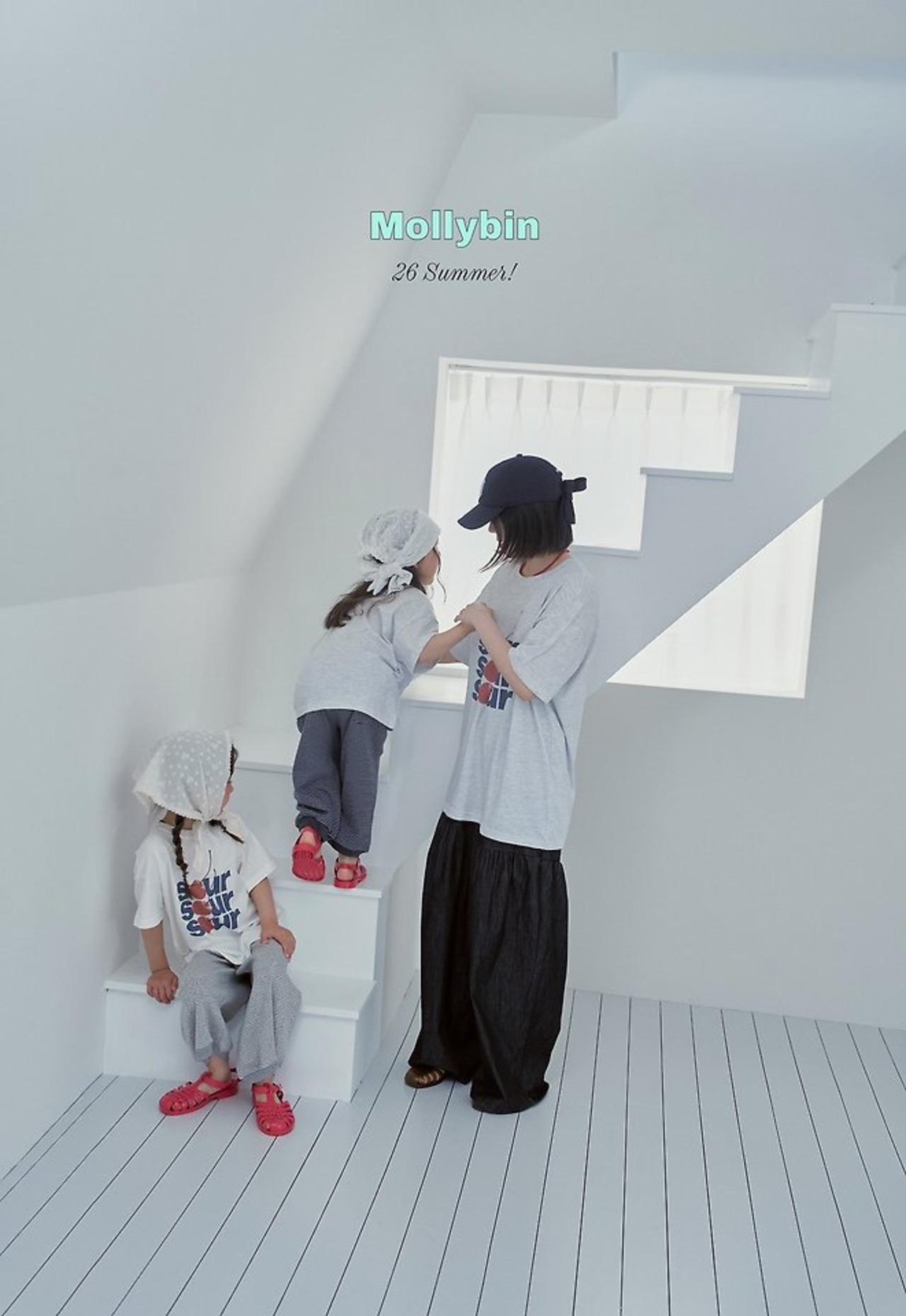 [Mollybin] Wide Shirred Pants (Mom) / [몰리빈] 와이드셔링팬츠 (Mom)