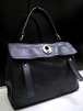 ◆YvesSaintLaurent イヴサンローラン MUSE TWO ミューズトゥ レザー トート ハンド バッグ 黒◆ 現行にも継承されるYSLのアイコンライン♪