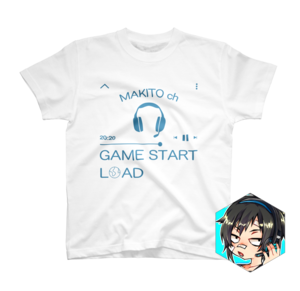 【マキトch】GAME START Tシャツ
