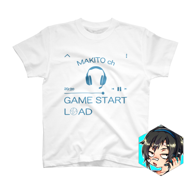 【マキトch】GAME START Tシャツ