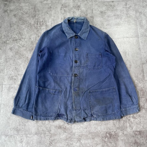 50s VETRA サンフェード コットンツイル フレンチワークジャケット