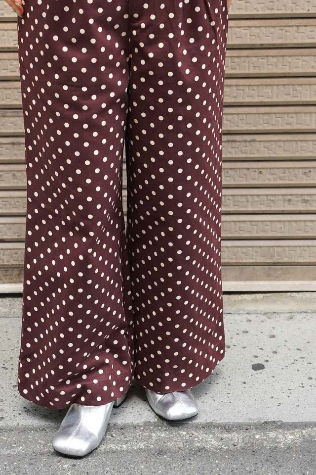 ARLES POLKA DOT TROUSERS