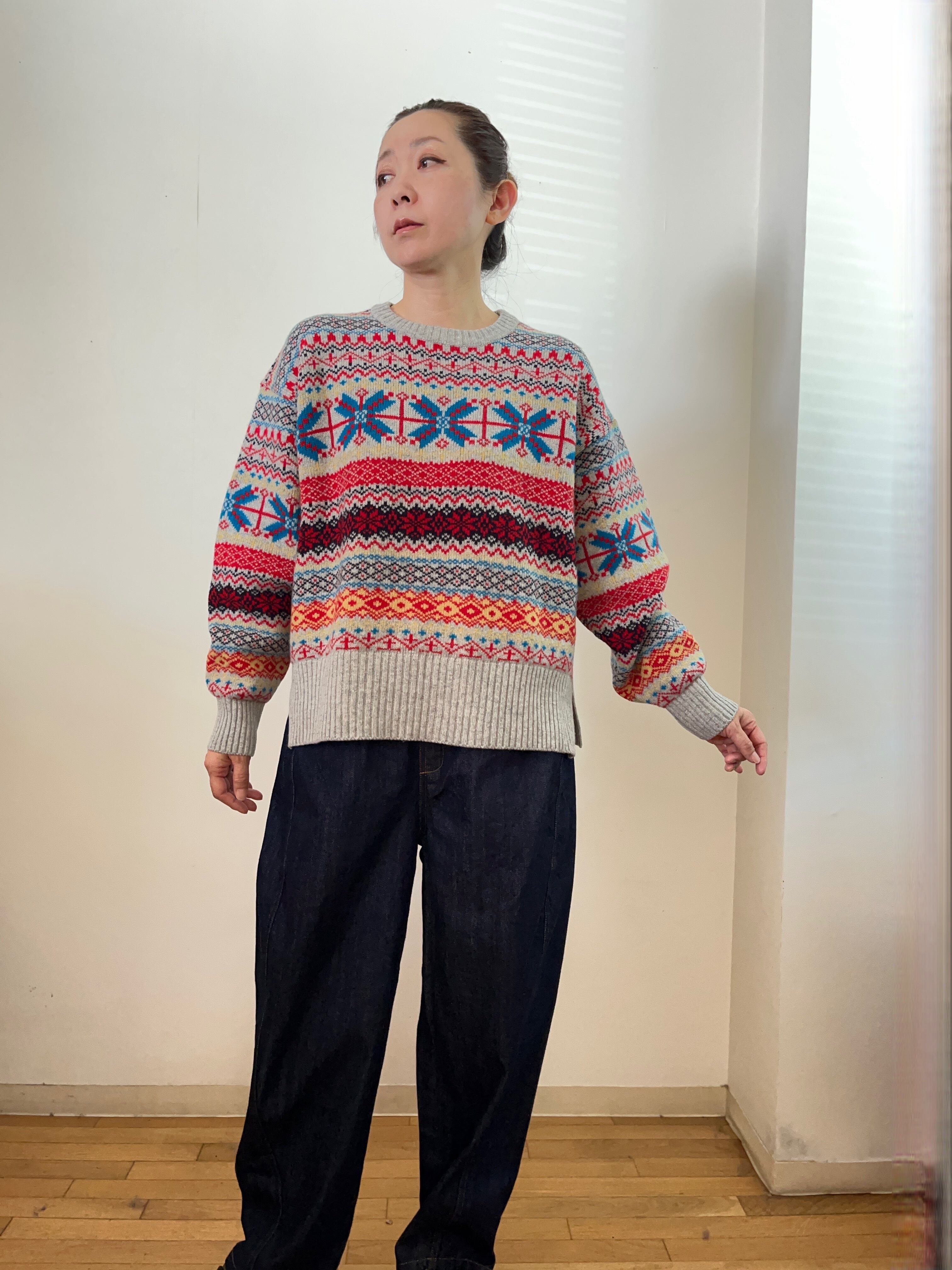 タスマニアフェアアイルニット | mamenari.