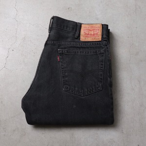 Levi's  517  W34L32  ブラックデニム　D128