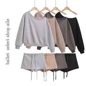 アシンメトリーワンショルダートップス4色展開 A0230