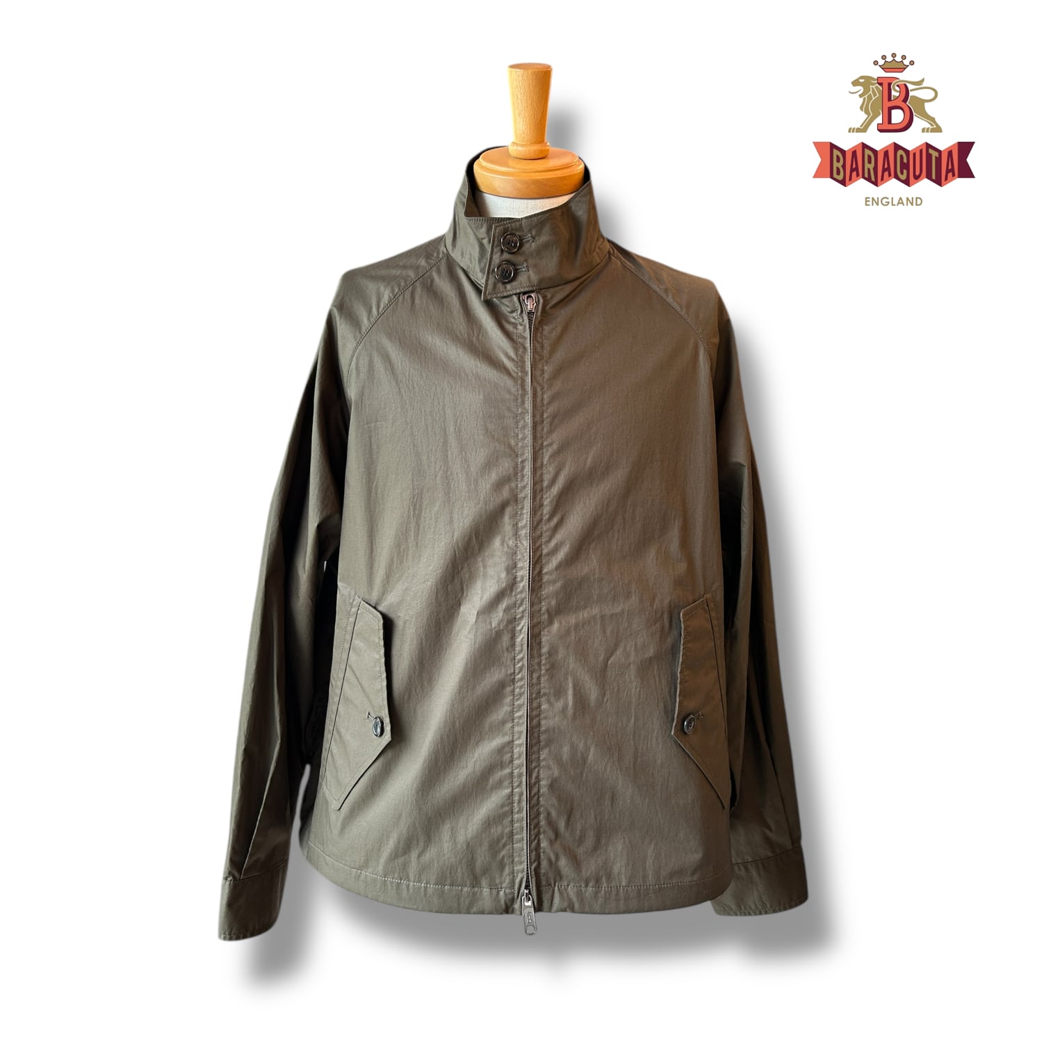New G4 Jacket-Khaki 〖BARACUTA〗バラクータ ジャケット