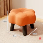 スツール 小型 ロースツール フットスツール 靴脱ぎ用 リビング カフェ 長時間快適 クッション付き おしゃれ 可愛い 韓国 インテリア