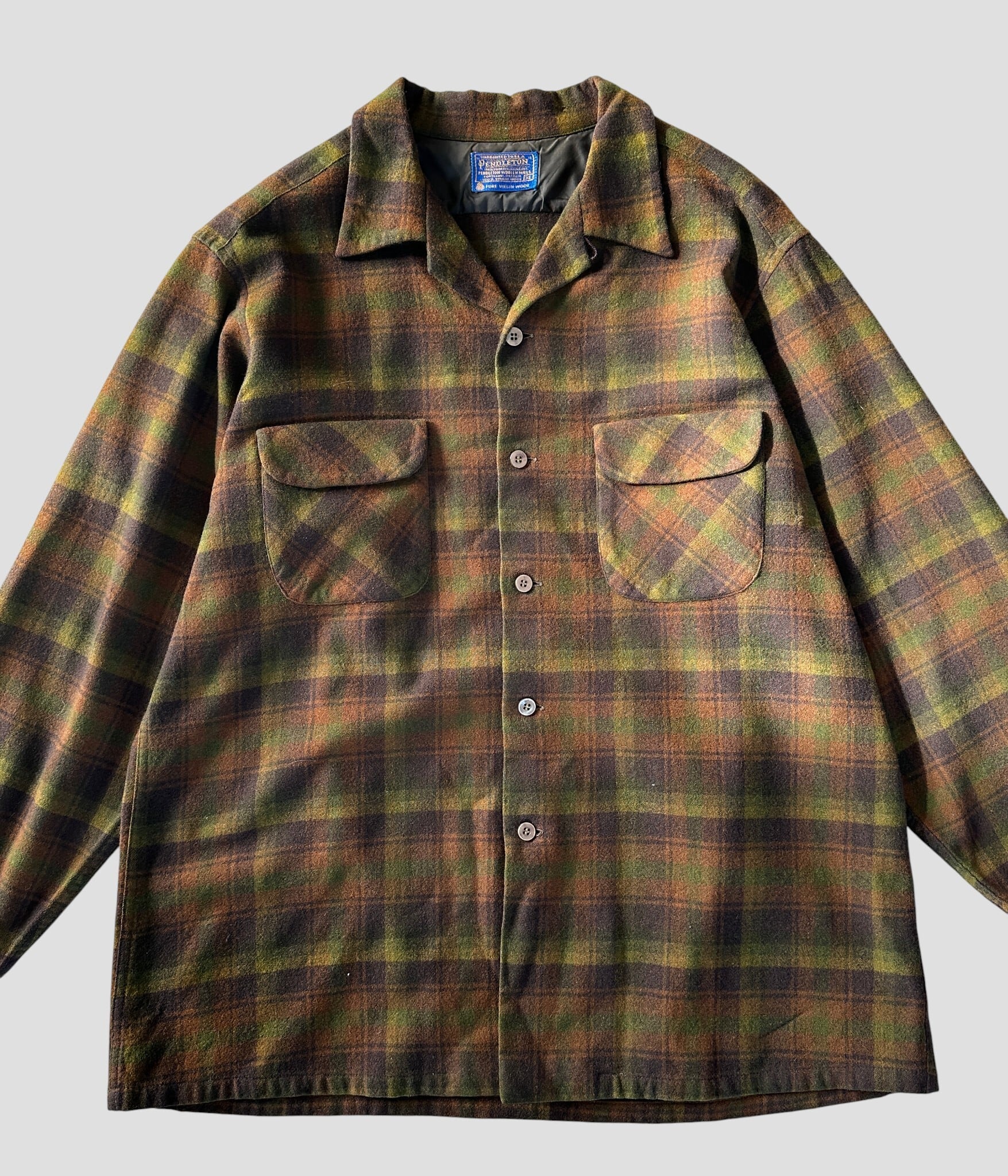 Pendleton- Vintage 60s XL Board Shirt made in USA | BEGGARS