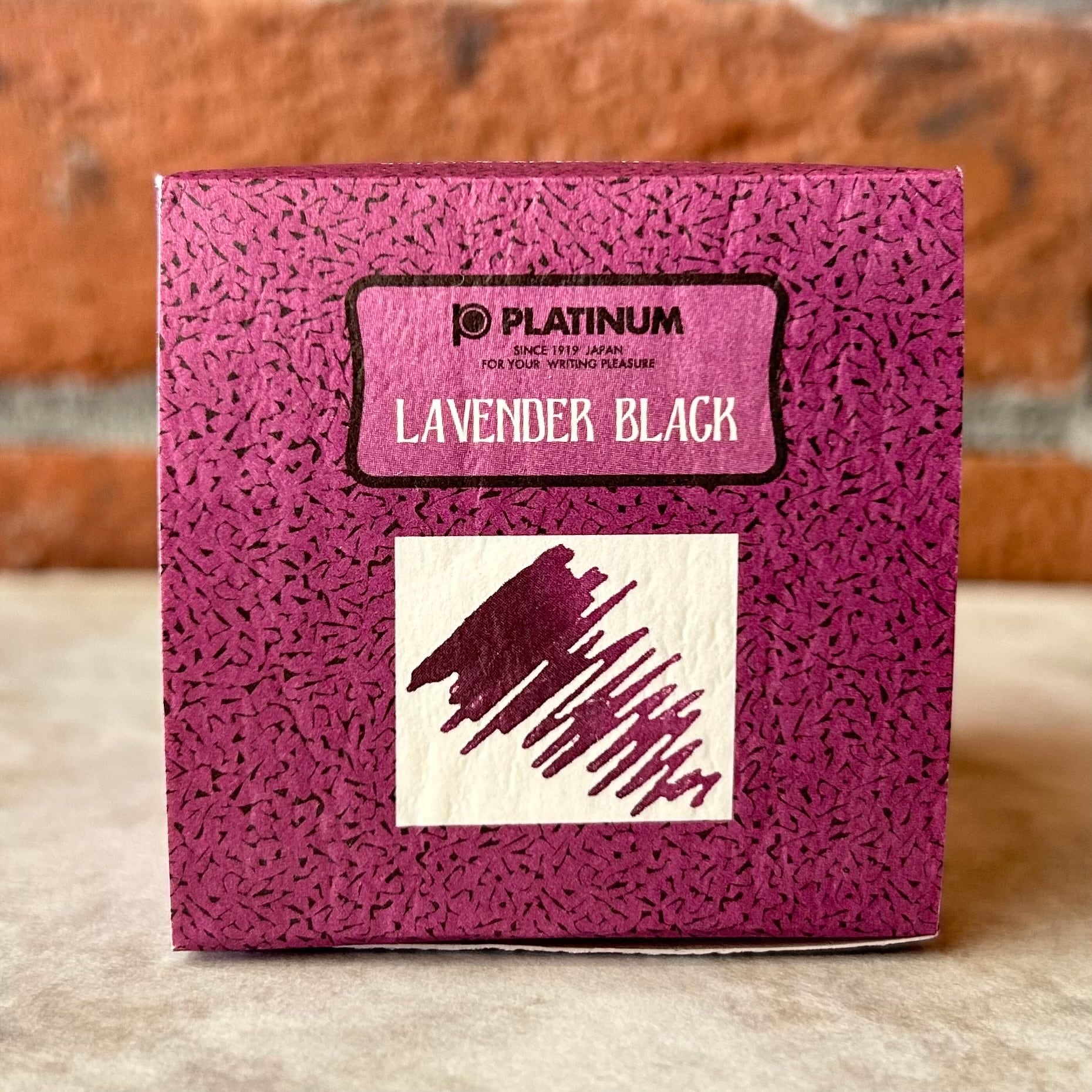 プラチナ「クラシックインク（60ml）」／全6色／ボトル内部に