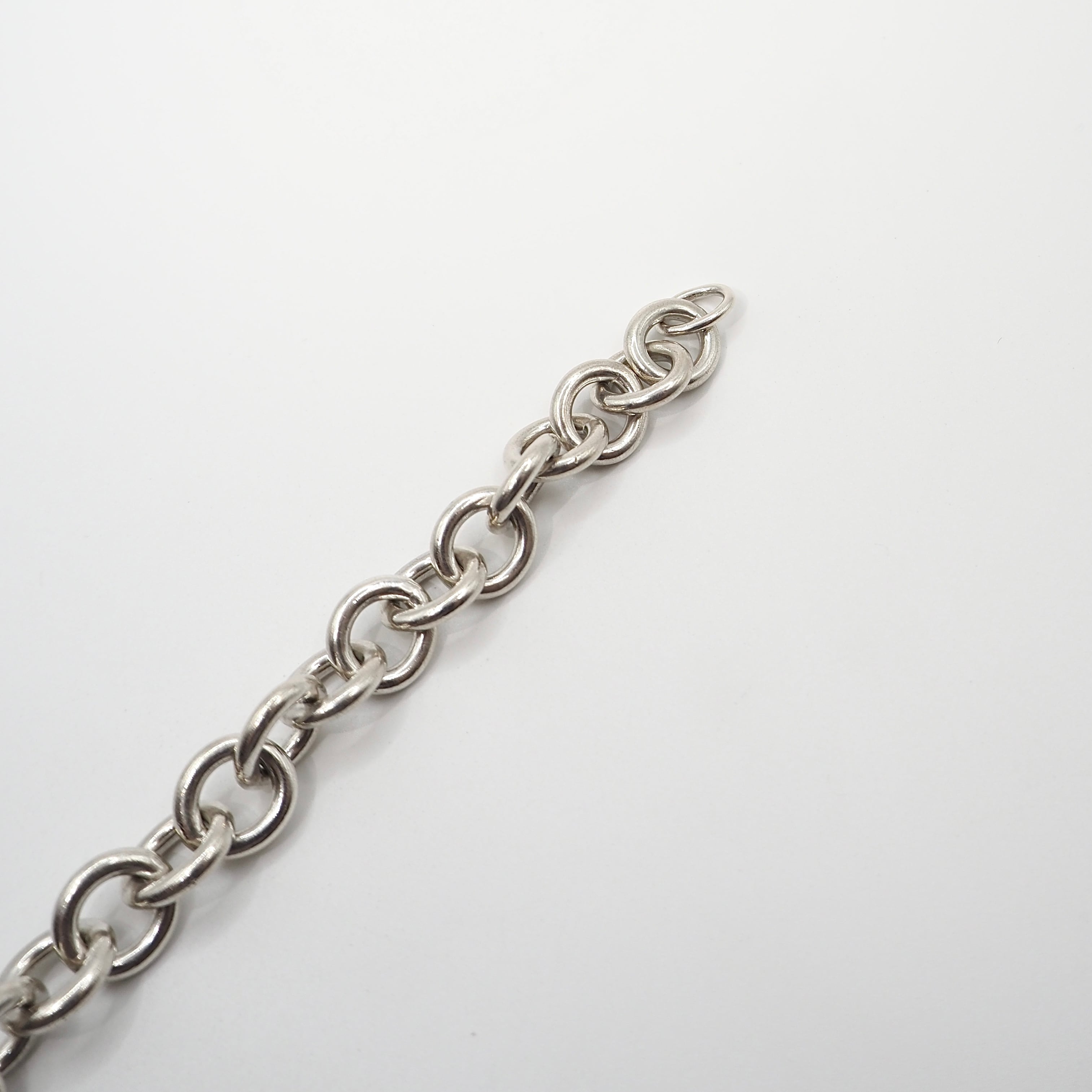 Tiffany&Co. リターントゥ ラウンドタグ ブレスレット シルバー925