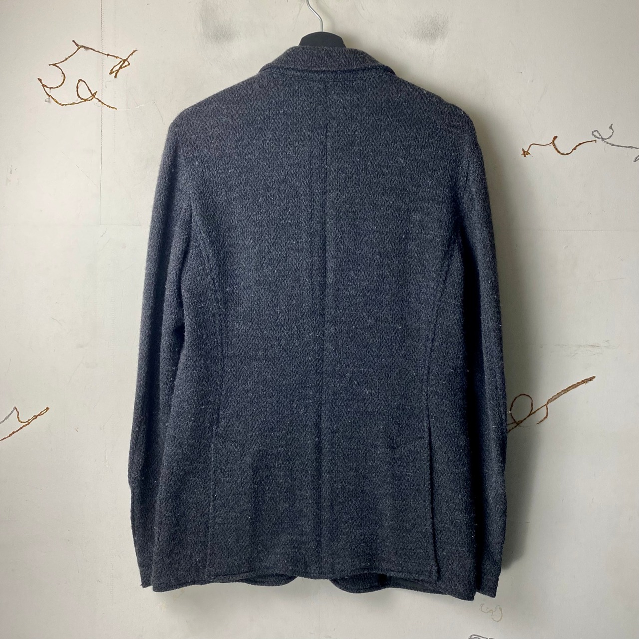 GIORGIO ARMANI knit tailored jacket