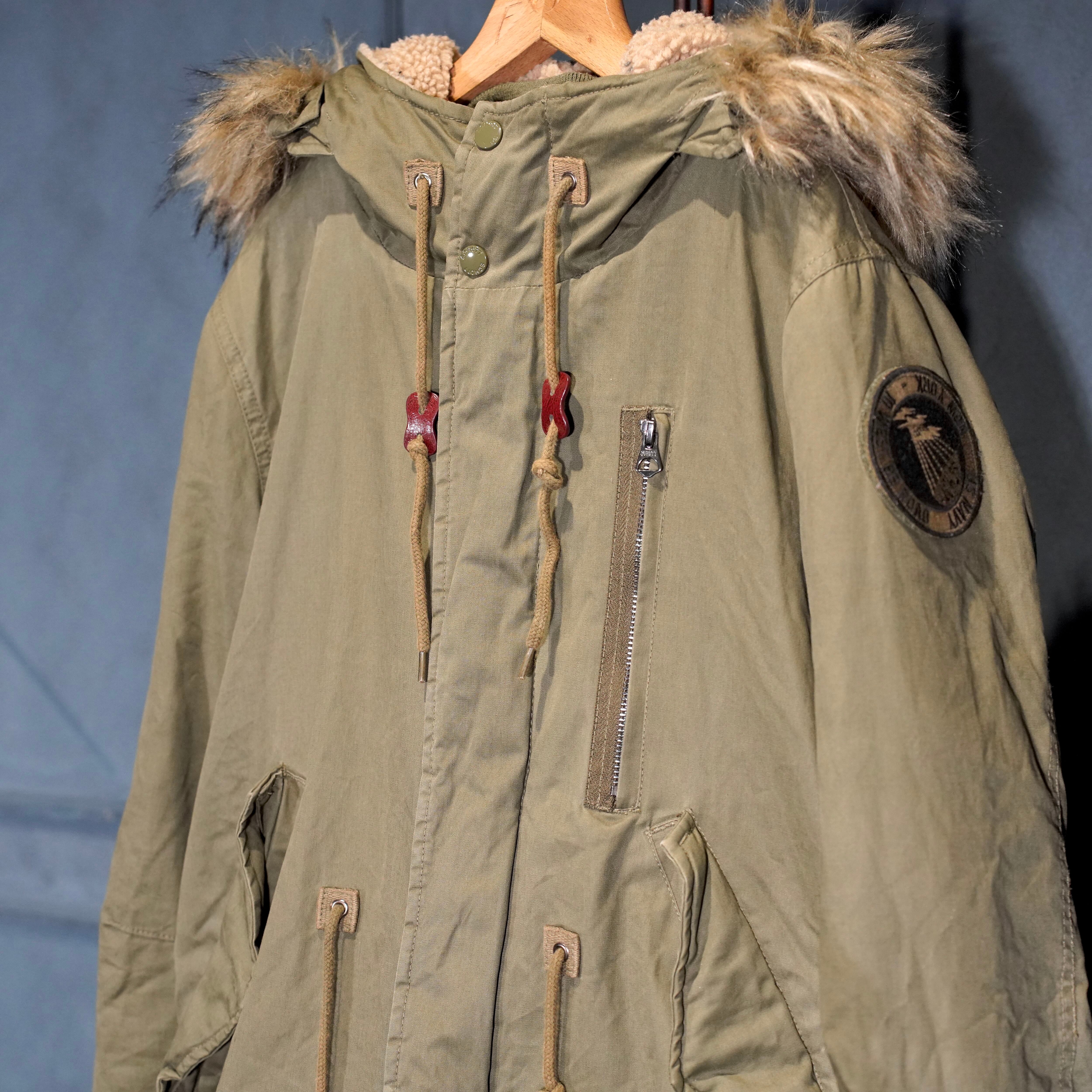 SCHOTT BROS.INC. FUR DESIGN MODS COAT/ショットファーデザインモッズ