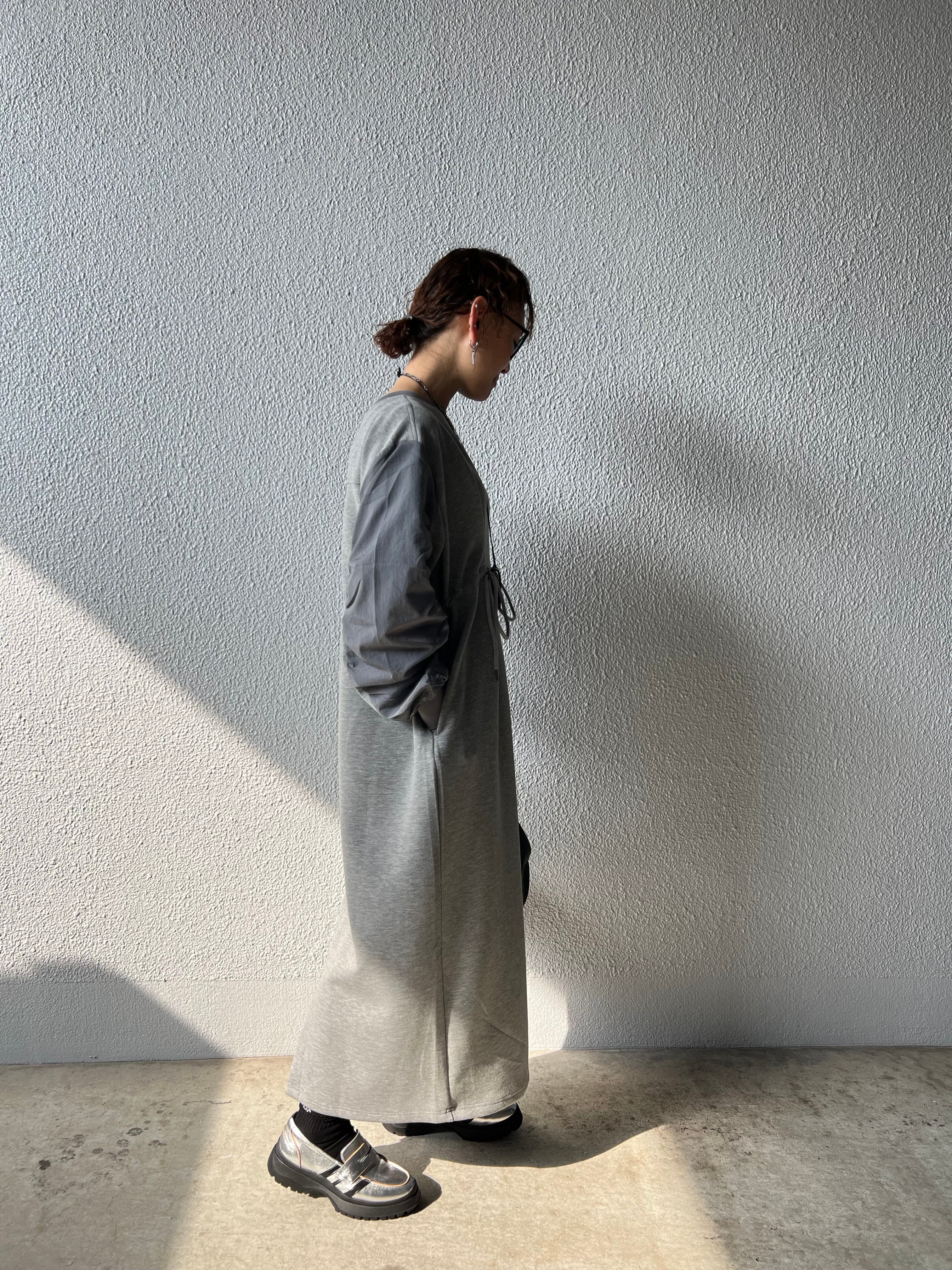 【SELECT】ポンチミリタリードロストタックワンピース 35-0733