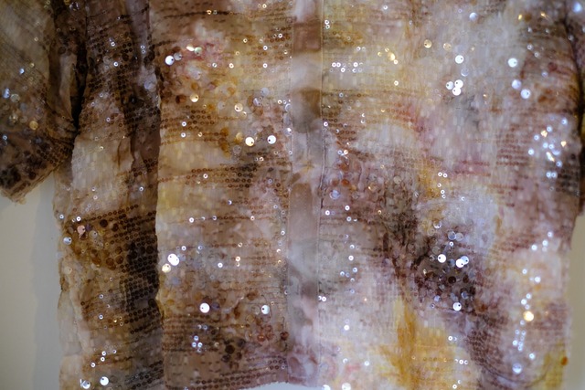 【remake】スパンコールトップス　u-0194