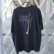 00's BOURBON STREET| Black T-Shirt|mens