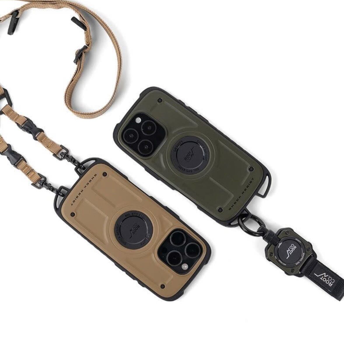 ROOT CO. [iPhone 16e/17e兼用]GRAVITY Shock Resist Case Rugged