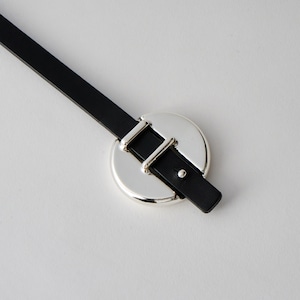 BELT CIRCLE13 SILVER