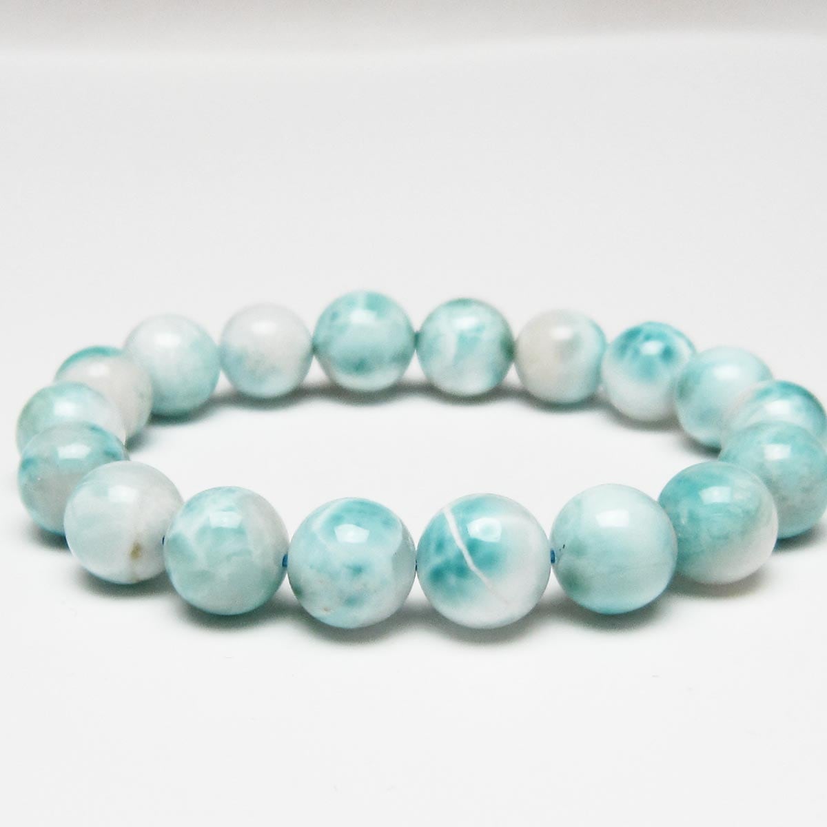ラリマー ブレスレット 12mm 一点物 111-56430