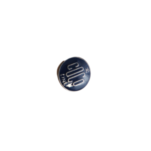 【VINTAGE CHANEL BUTTON】 ネイビー  COCOロゴ ボタン 16㎝ C-21048
