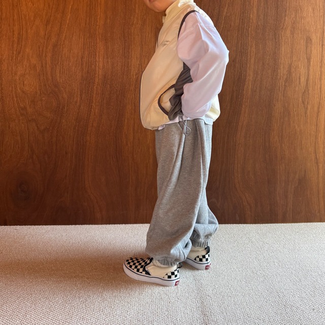 side tuck jogger pants（junior）