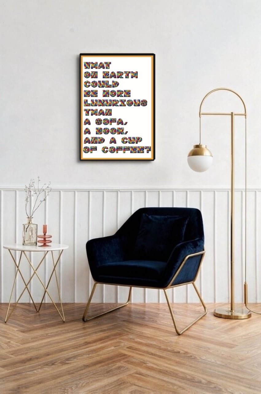 DHD(M)040【フレーム付きインテリアポスターA2　サンドウィッチもほしい】