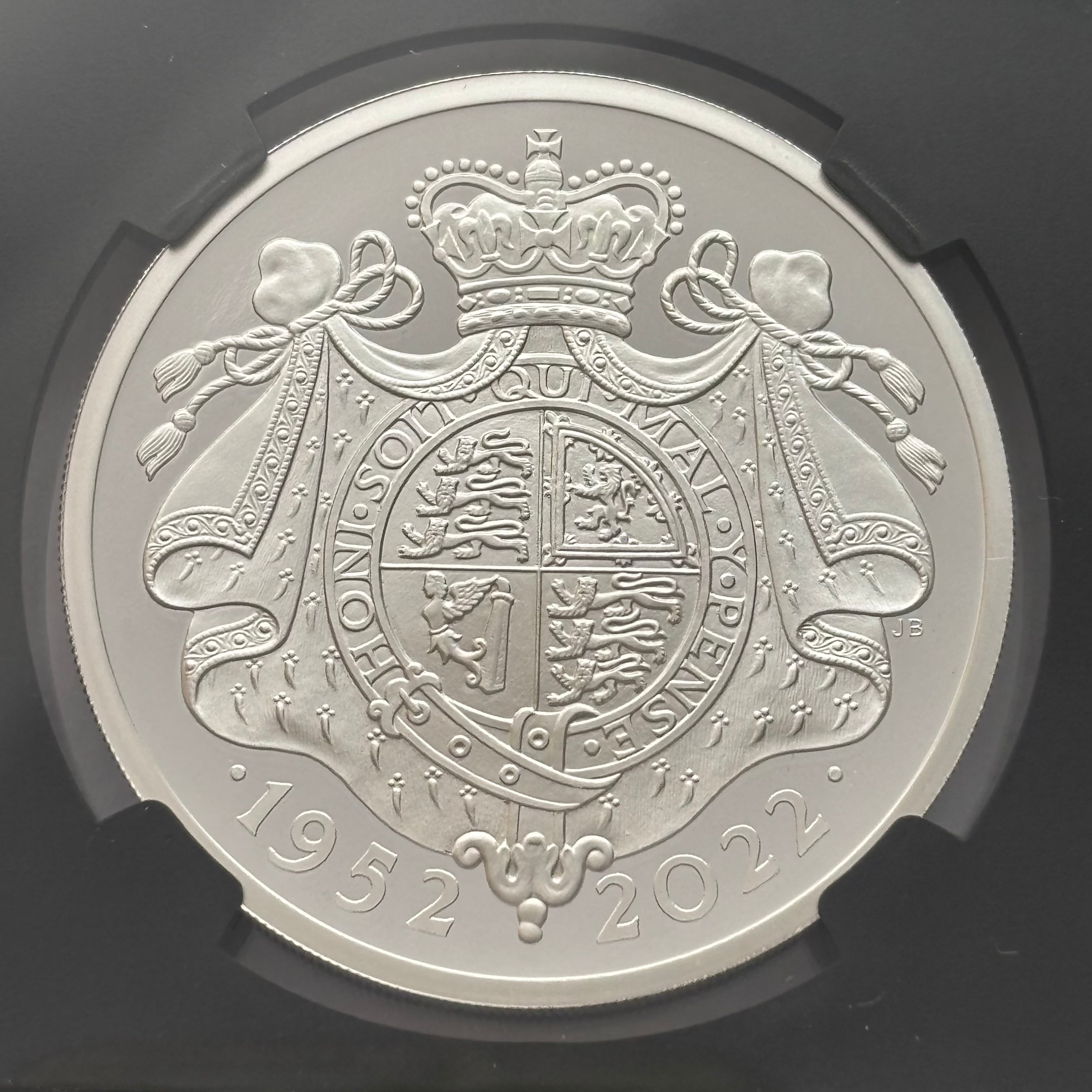 カナダ 50セント銀貨☆1967年／未使用／プルーフ／オオカミ