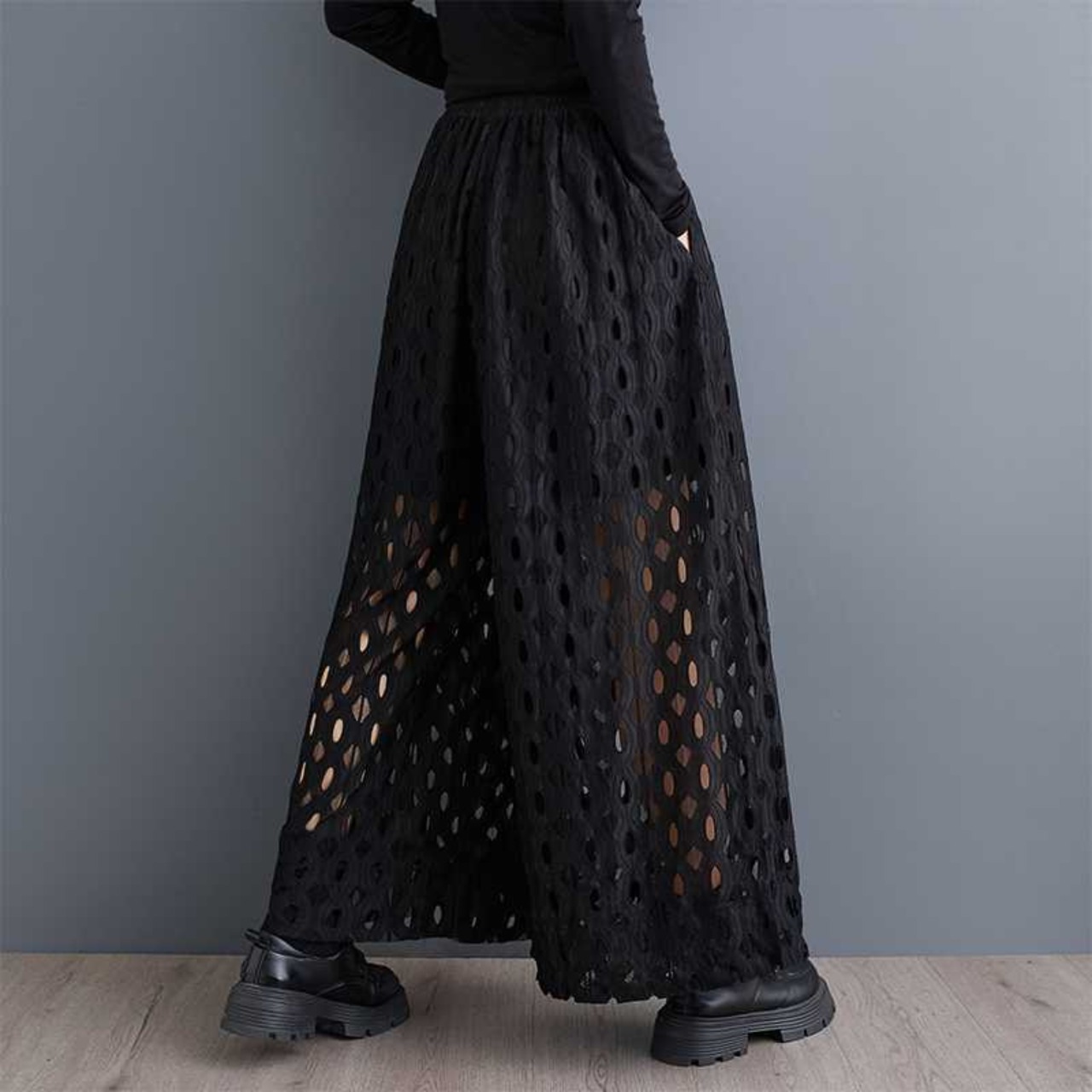 ナイトウィスパー　ワイドパンツM24371