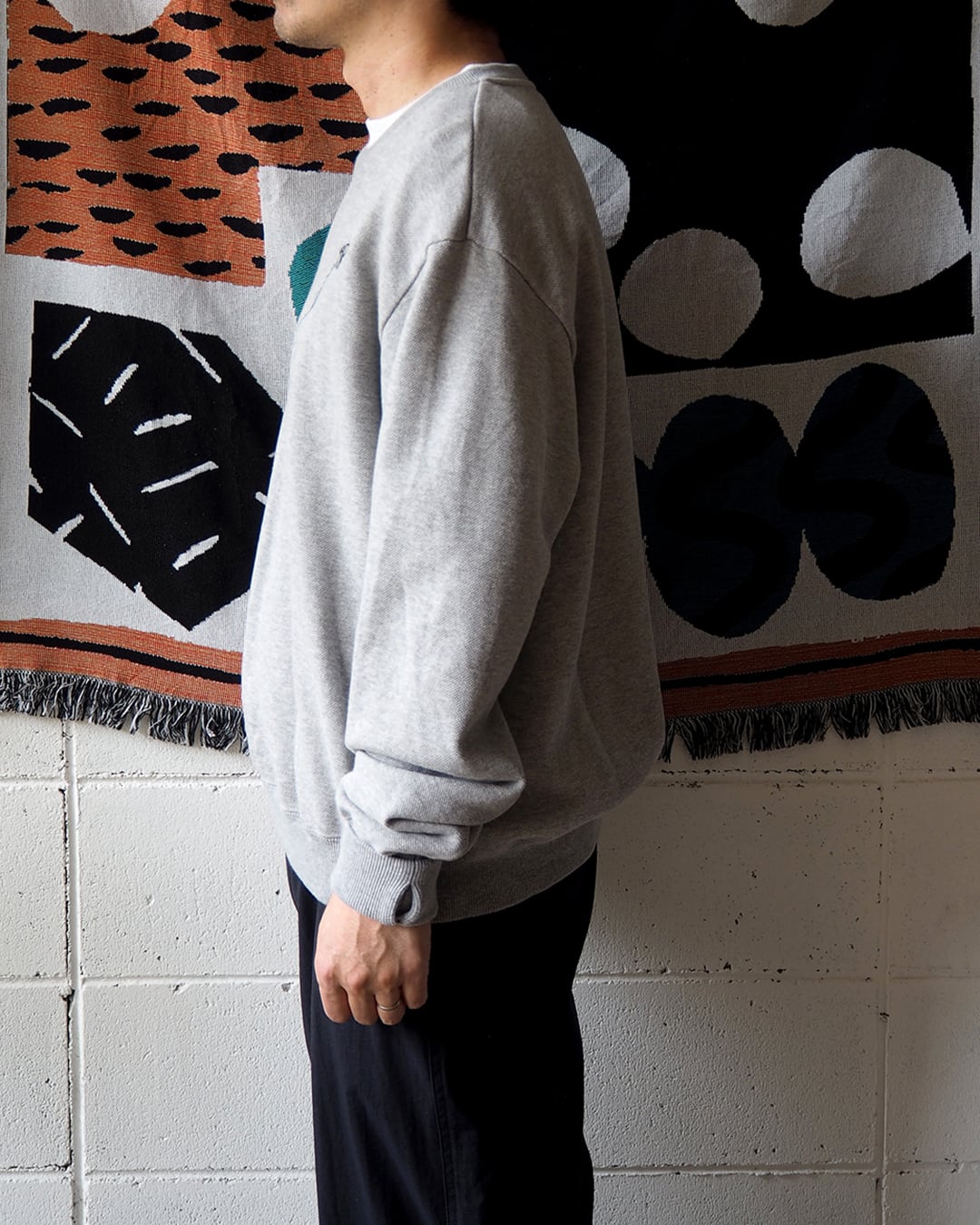 PWA, HEAVY KANOKO V-NECK P/O | not wonder store