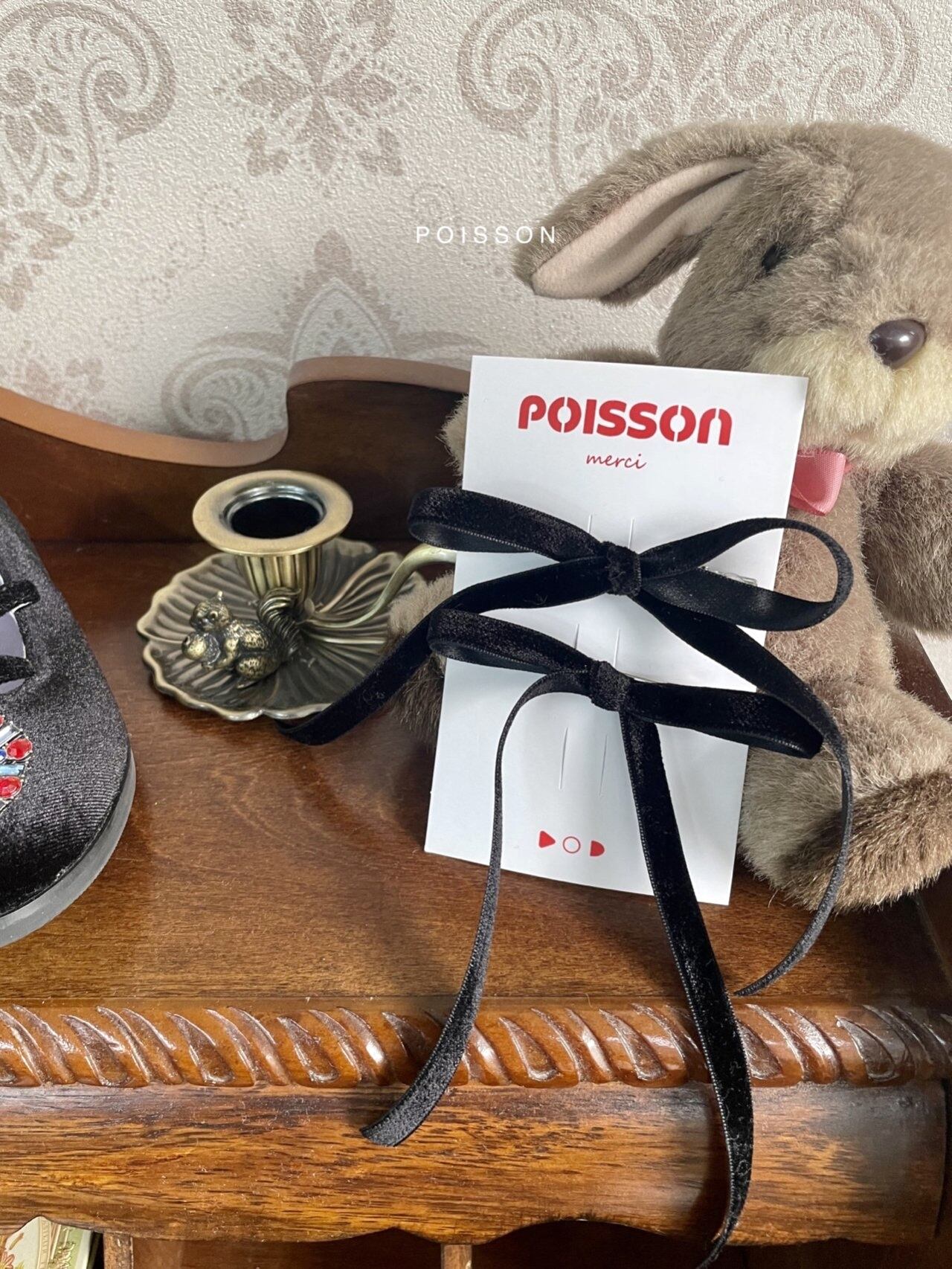 メルシー・ポワソン sold out»«poisson» アンナベルベットリボンセット | 子供服 capucapu