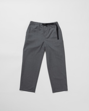 WOOLEN TROPICAL SLACKS-gray <LSD-BD1P1>