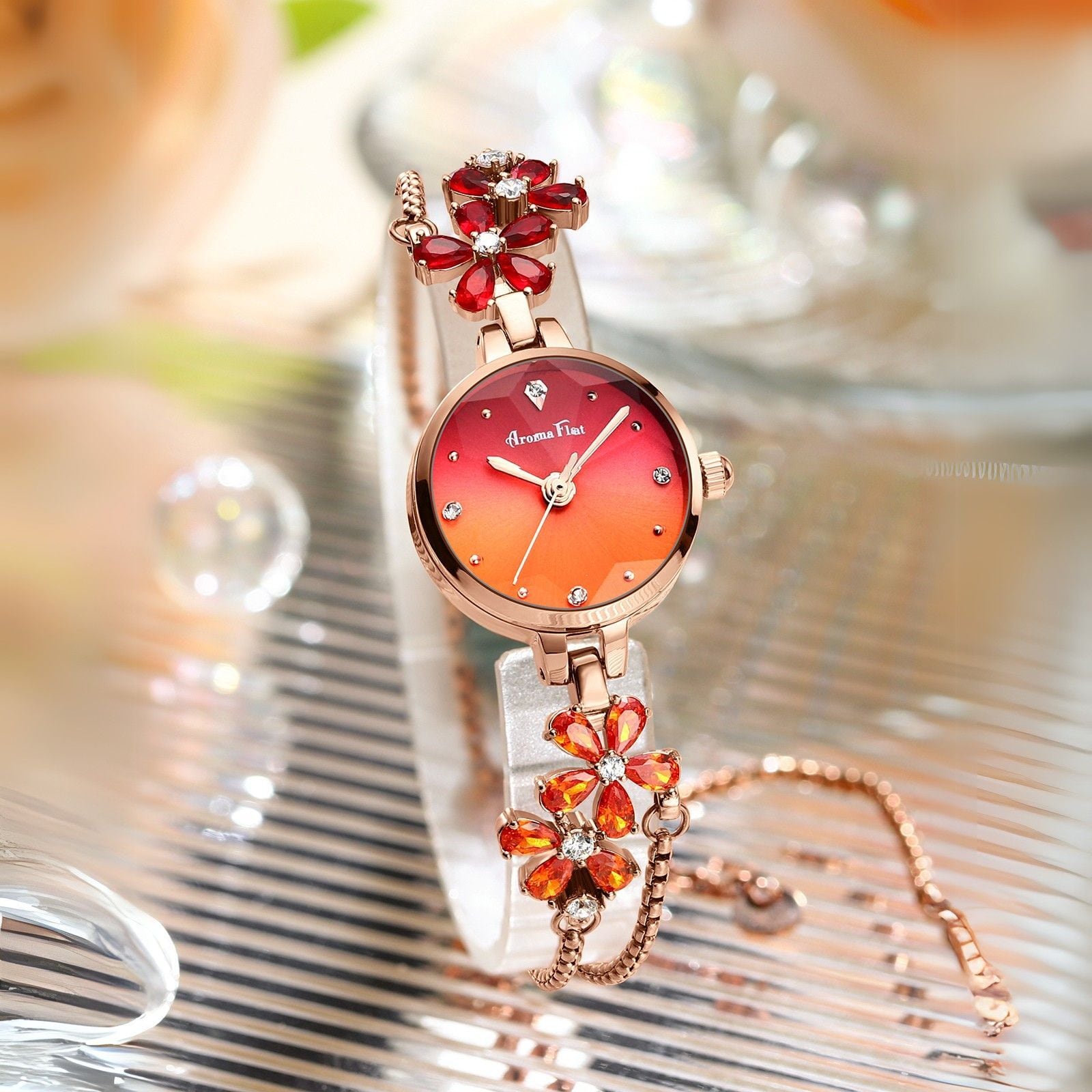 オレンジ | AromaFlat watch shop 腕時計 レディ―ス 工房 オレンジ | AromaFlat watch shop 腕時計 レディ―ス 工房