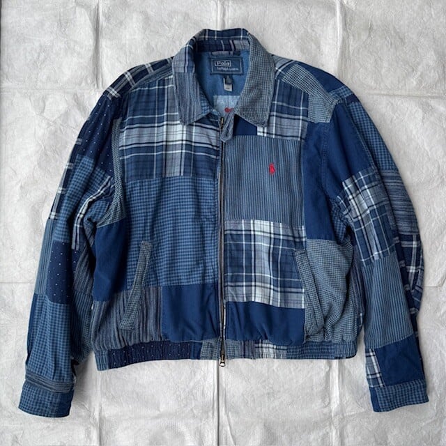 Polo Ralph Lauren ポロラルフローレン パッチワーク ボンバー