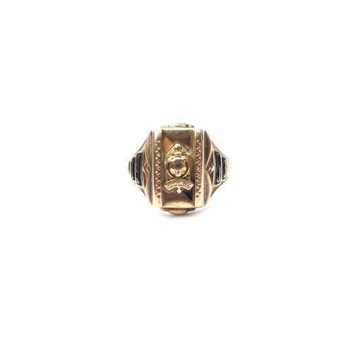 College Ring [1953] [JOSTEN 10kt Gold] Vintage College Ring