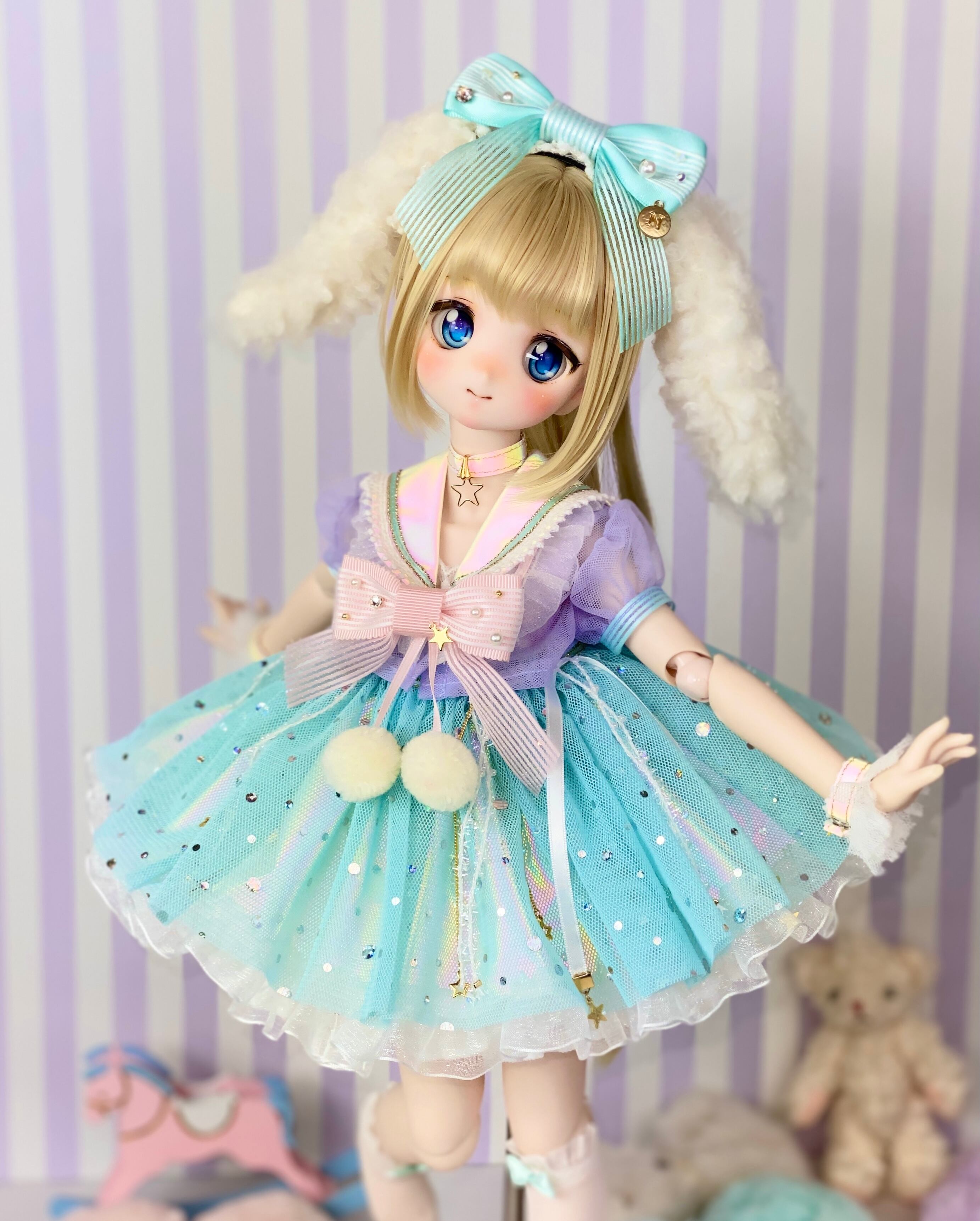 MDD / kumako対応OF【きらきら星のゆめドレス】MDD / kumako Outfit