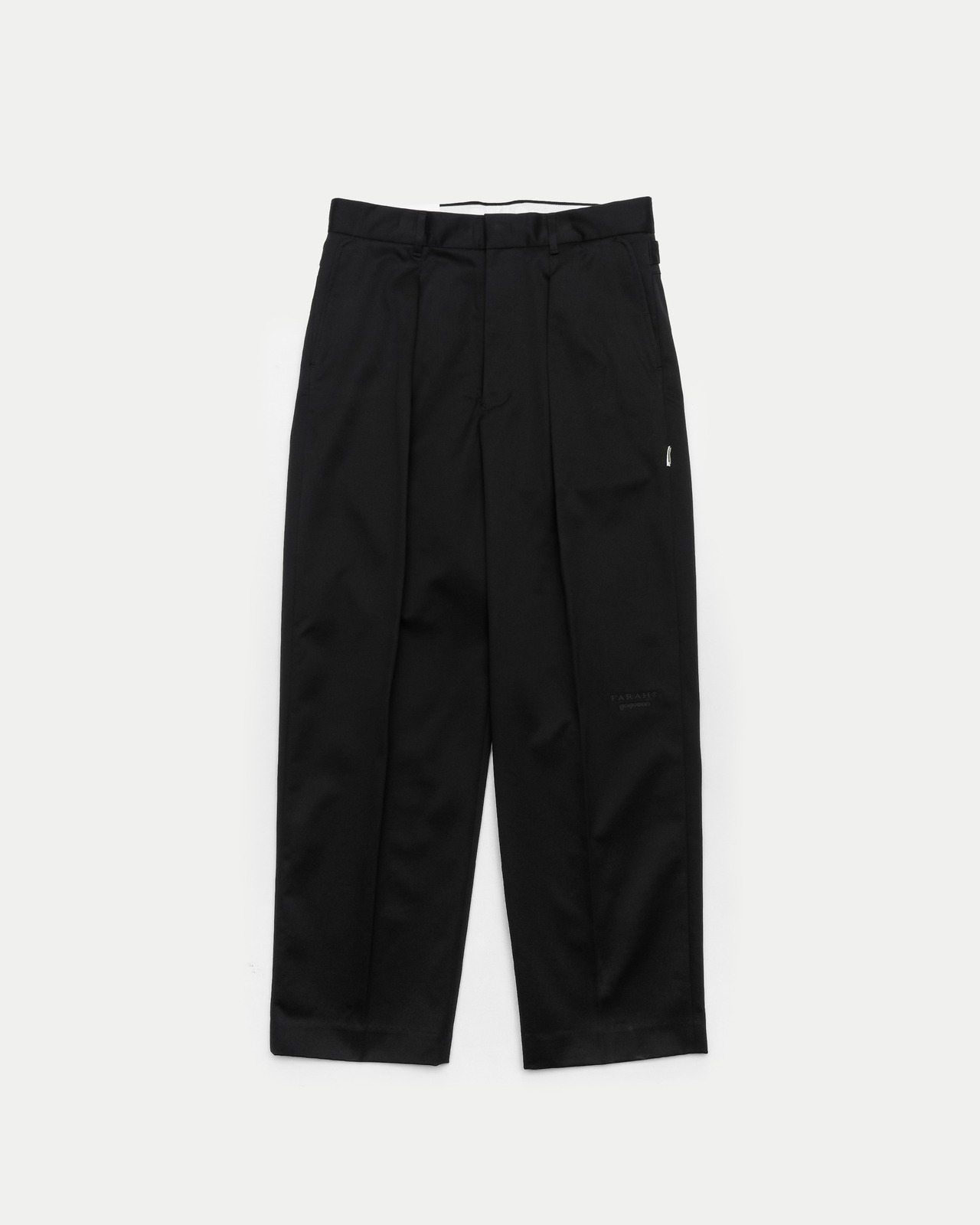 FARAH® × goyemon WORK SLACKS / BLACK × BLACK