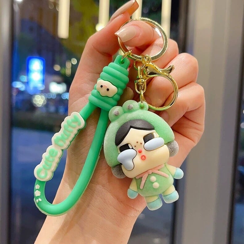 新作】Crybaby クライベイビー キーホルダー 6色展開 かわいいソフビ製