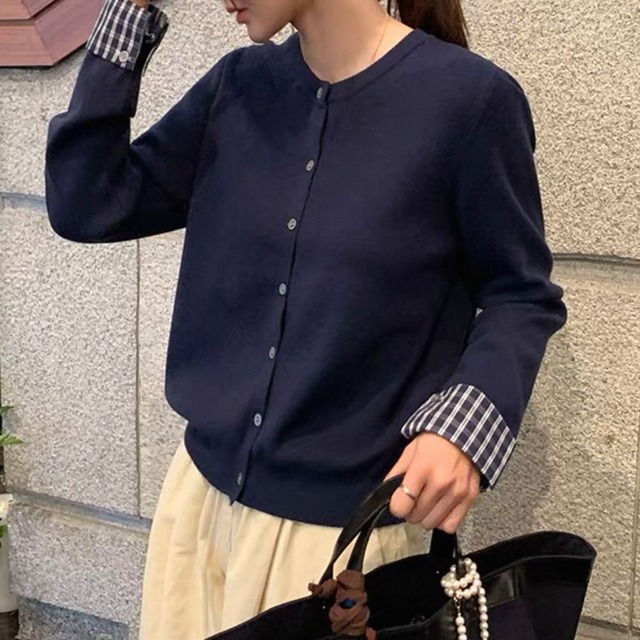 大人可愛いカーディガンコーデ　◆2col　YH9589