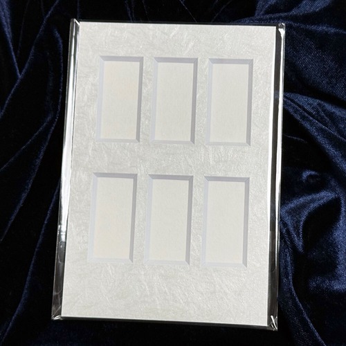 オリオン 色採集マット 和  [しらきぬ・6窓 A]