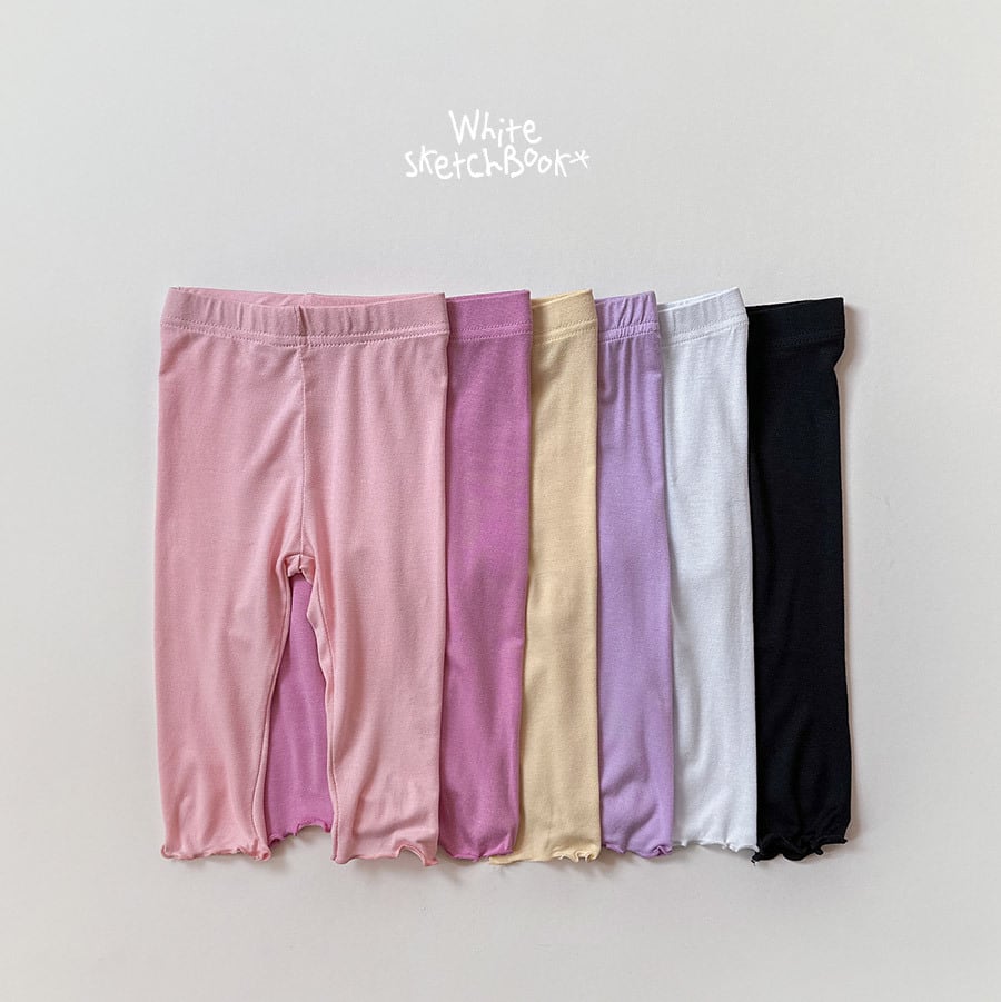 flamboy 3/4 leggings【whitesketchbook】※5月中旬〜5月下旬発送予定