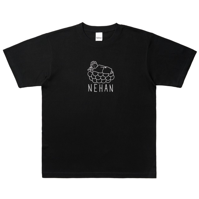 NEHAN 仏像  Tシャツ (プリント) ブラック 6.2oz