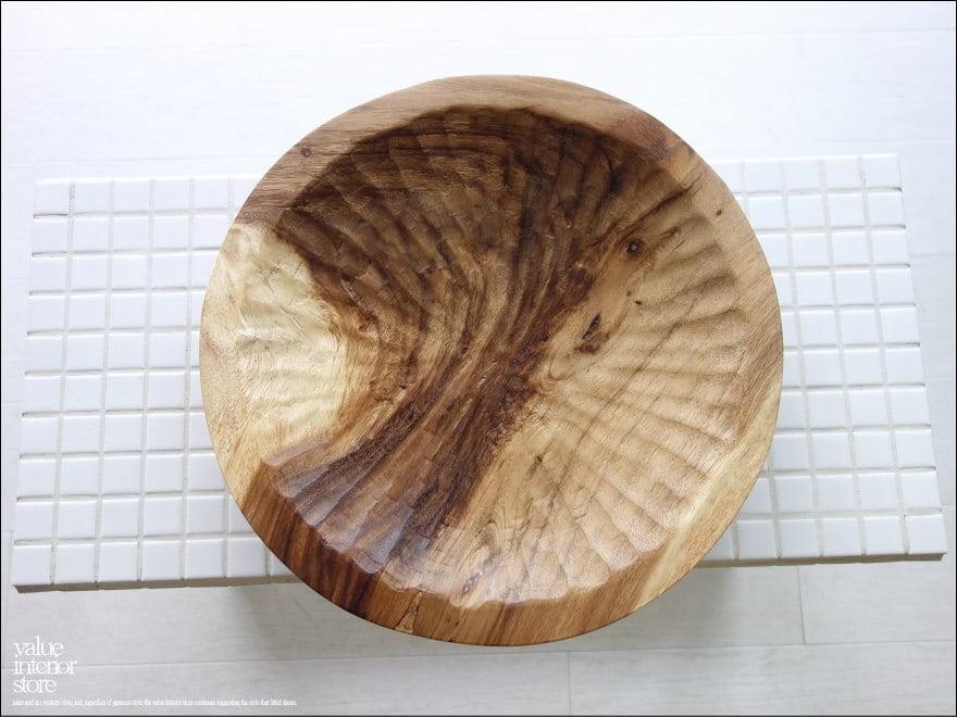 モンキーポッド総無垢材 デコレーショントレイN 小物入れ 飾り皿 木製