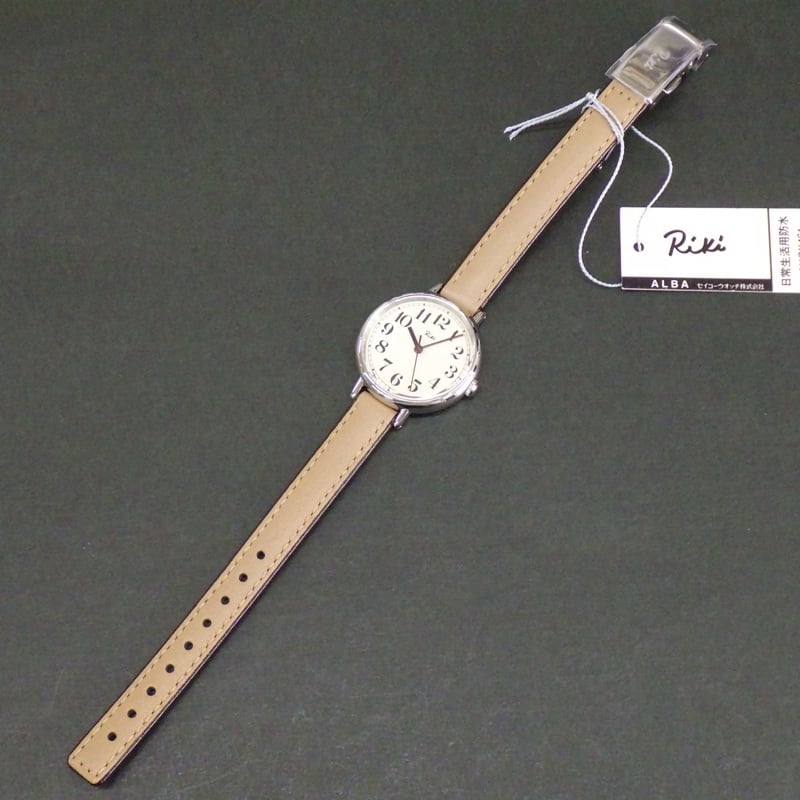 SEIKO セイコー Riki リキ AKQK461 アラビア数字 落栗色 レザーバンド