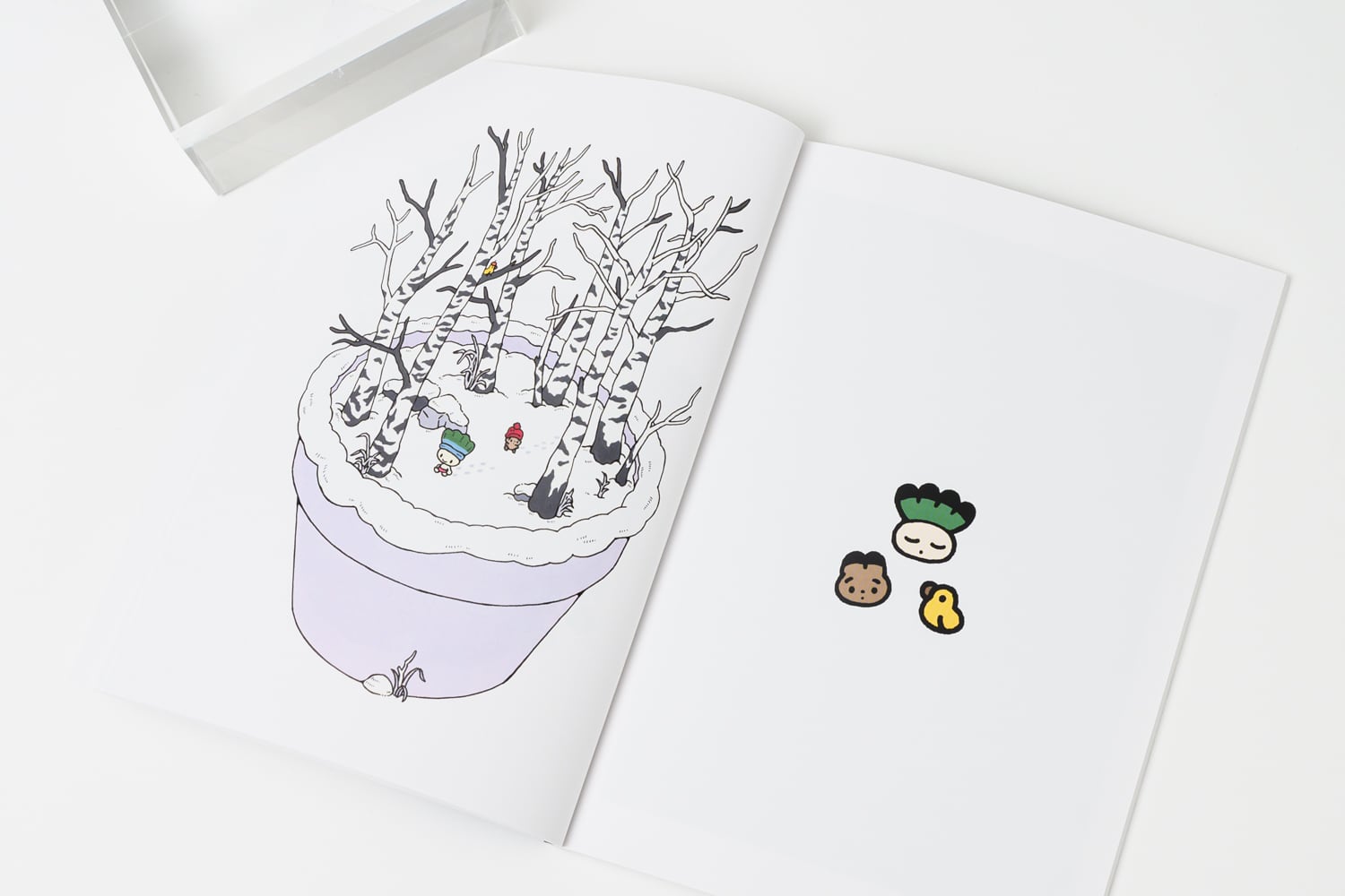 タキタサキ 作品集 「ひとはちのもり」 | TOKYO PiXEL. shop & gallery