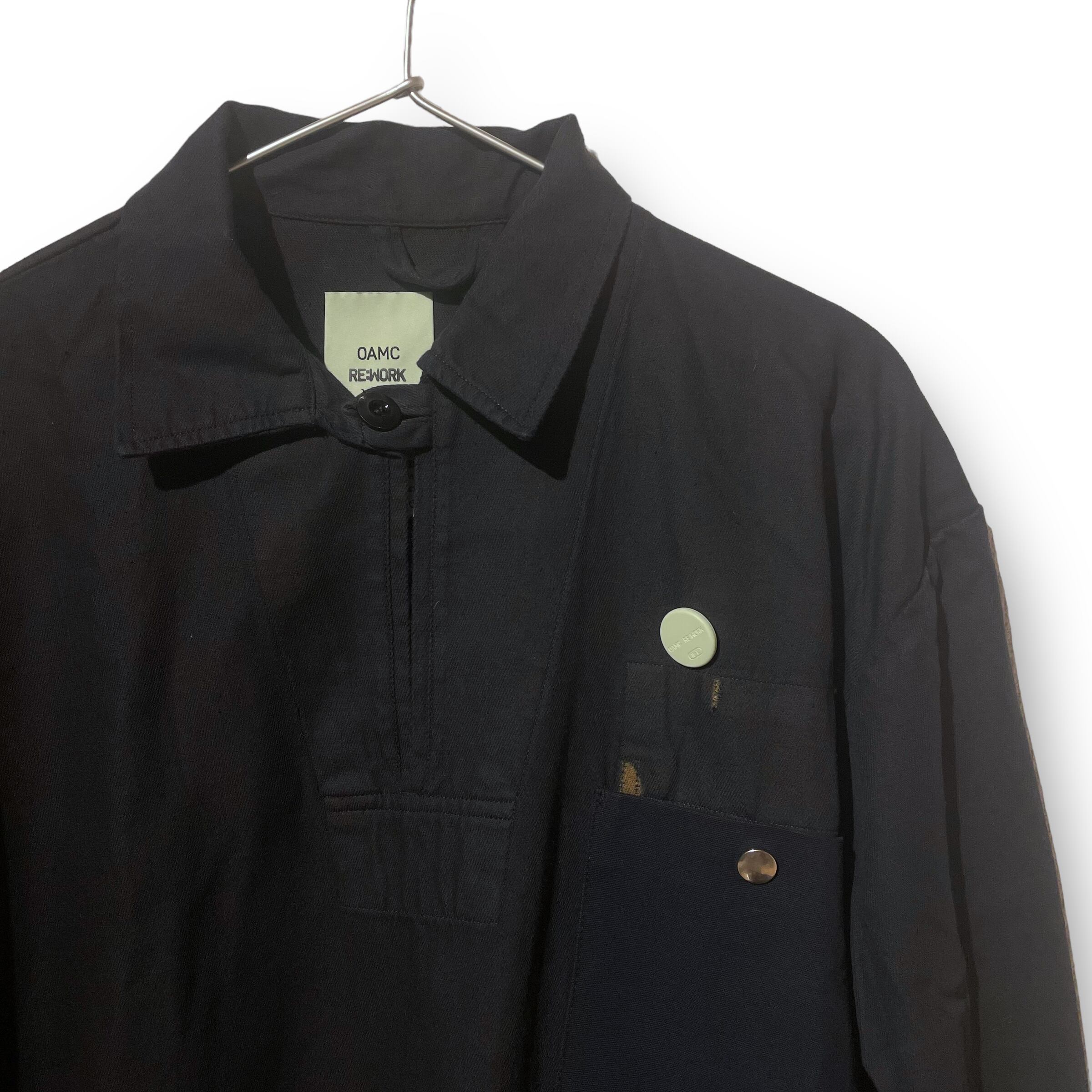 ランクS】Msize OAMC RE:WORK SKIPPER PULLOVER SHIRT | OLD ENON