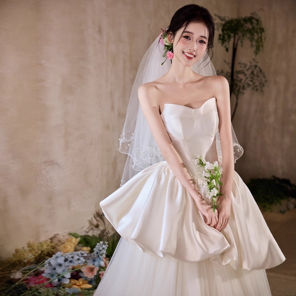 カラードレス】 ウェディングドレス カラードレス 結婚式 パープル 紫