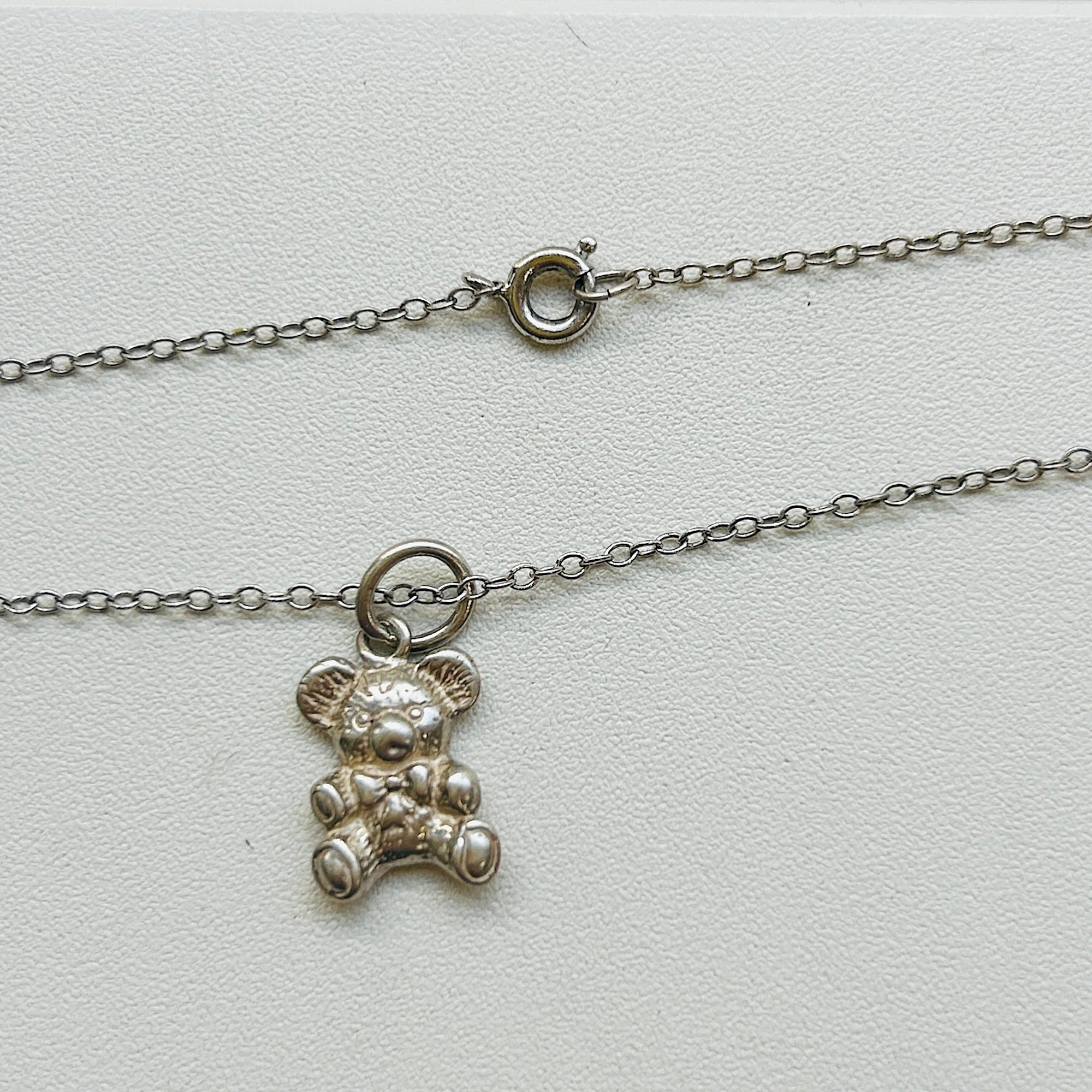 シルバー925 miniクマネックレス（39cm） | Milo Antiques & Vintage