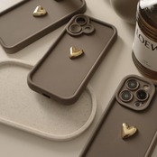 ［ phone case ］gold heart