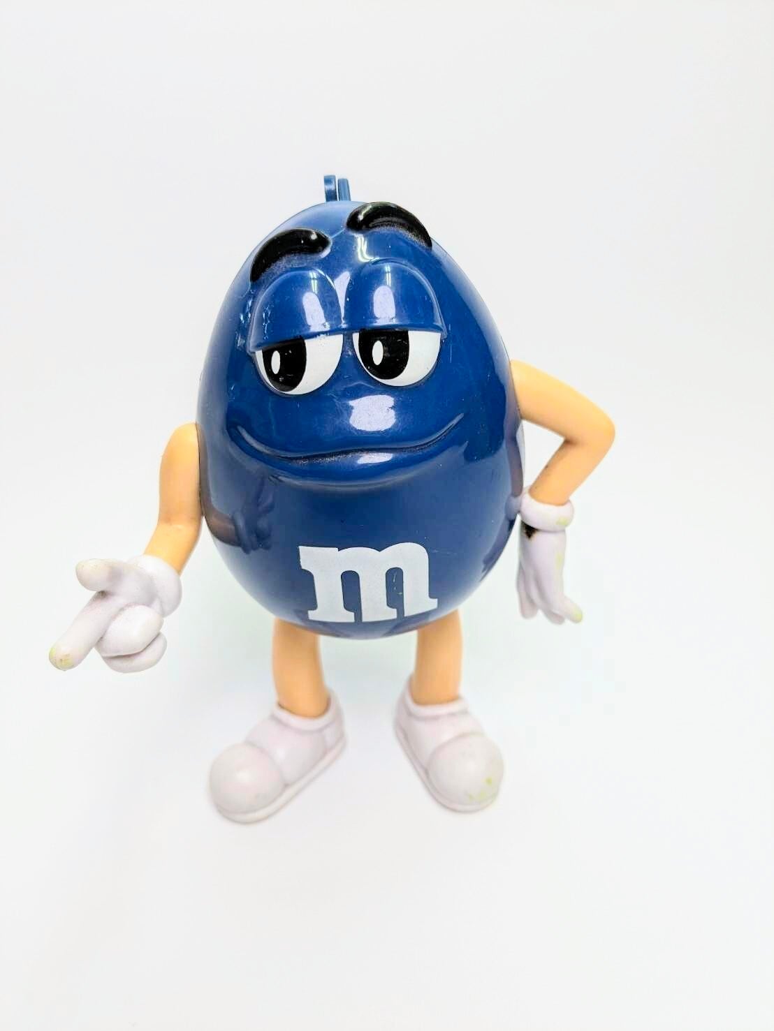 ☆VINTAGE JUNK☆  【 M&M's（エムアンドエムズ）】 ディスペンサー コレクション ブルー〚アメリカン雑貨 アメトイ〛