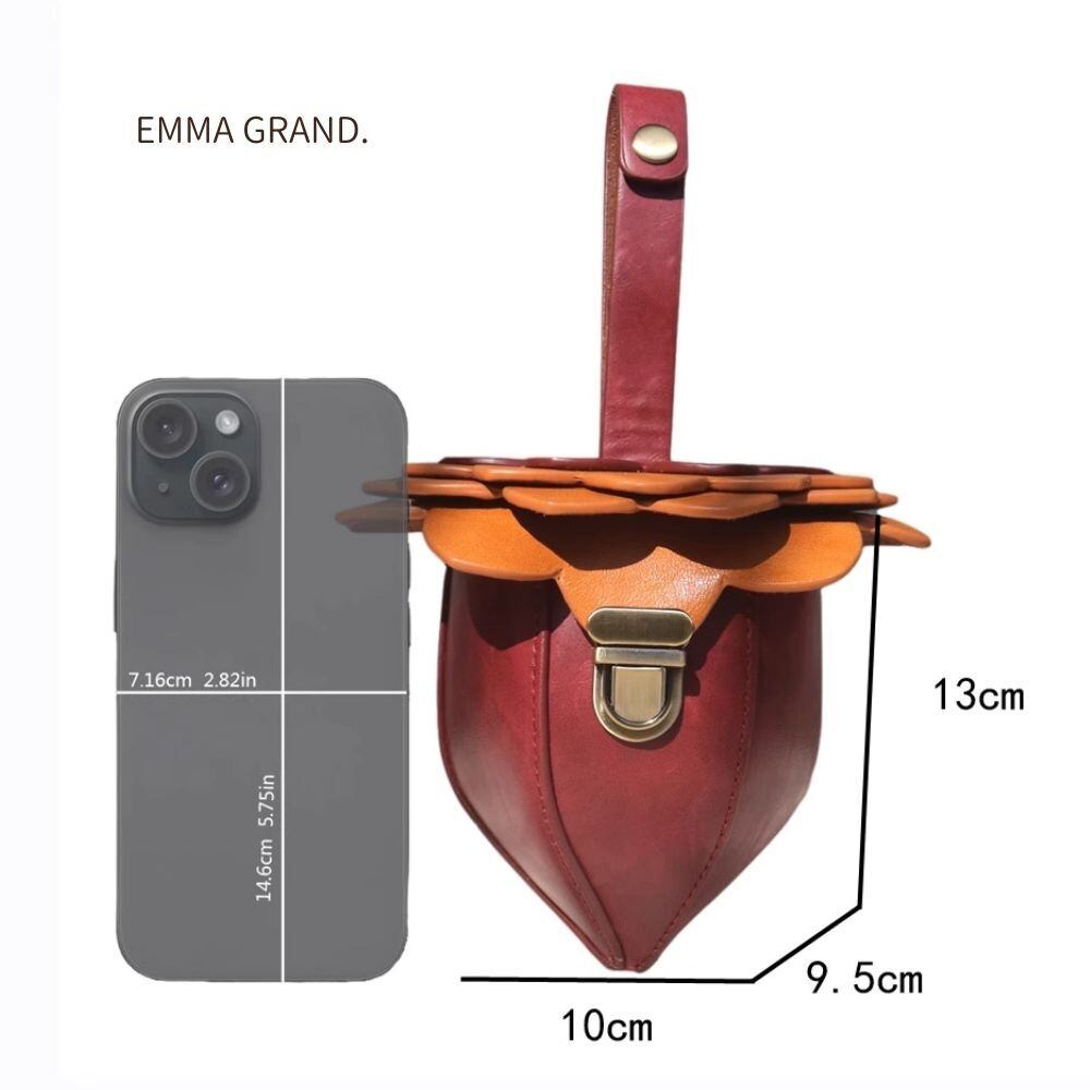 森のどんぐりポシェット E00597 | EMMA GRAND