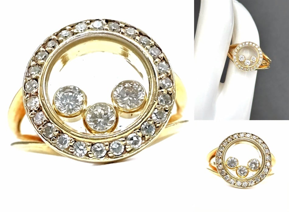 Chopard ショパール ハッピーダイヤモンド アイコン リング
